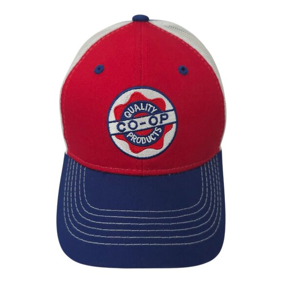 Quality Co-Op Products Mesh Snapback Cap Trucker Baseball Logo Patch Farming Hat - Picture 14 of 14